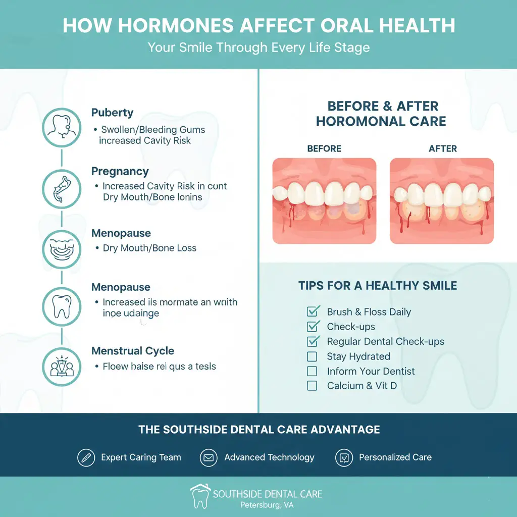 How Hormones Affect Your Oral Health